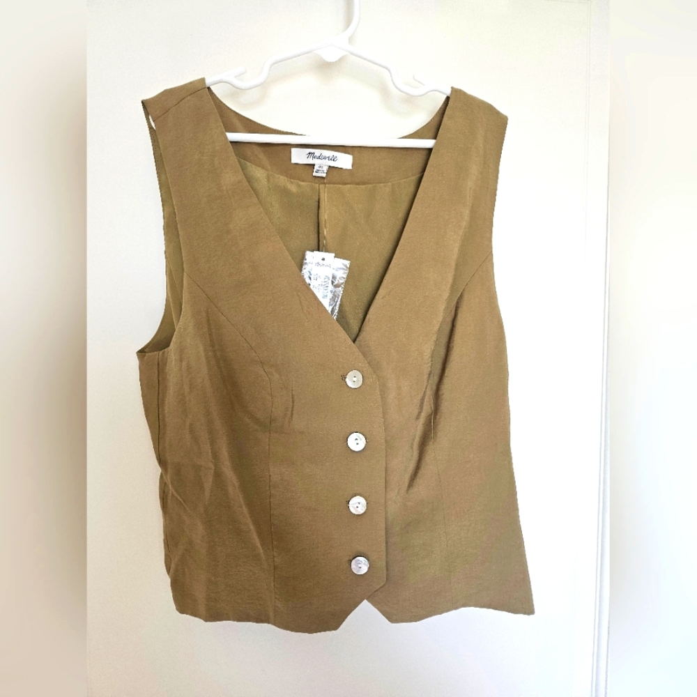 Madewell vest shirt